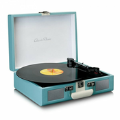 LENCO Gramofon TT-110, z zvočniki, bluetooth, retro, moder