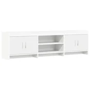 Vidaxl TV omarica 168 x 33 x 47 cm Bela Inženirski les