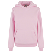 Urban Classics Majica Fluffy svetlo roza