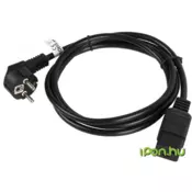 Lanberg Napajalni kabel LANBERG Vtič tipa C/F (Schuko) 1,8 m. CA-C19C-10CC-0018-BK