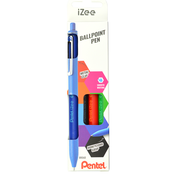 Pentel Pentel pritisk kemični svinčnik iZee, etui 4, osnovne barve, (21655649)
