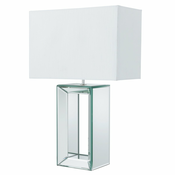Searchlight EU1610 - Namizna svetilka MIRROR 1xE27/60W/230V