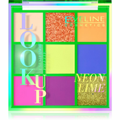 Eveline Cosmetics Look Up Neon Lime paleta sjenila za oci 10,8 g