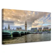shumee Platno s tiskom Arhitektura London Big Ben 100X60