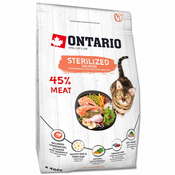 Ontario Cat Sterilised Salmon 400 g