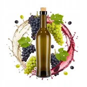 shumee Steklenica TOSCANA 500 ml za VINO, LIKER, SOK, OLIVNO OLJE, SIRUP