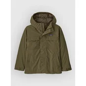 Patagonia Insulated Outdoor Everyday Kids Jacket basin green