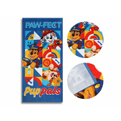Nickelodeon Psi Patrol Bombažna brisača, kopalna brisača 70x140 cm