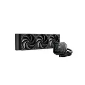 Komplet za tekočinsko hlajenje AIO Liquid Cooler DeepCool SPARTACUS 360, 360mm, LCD, črn - R-SPT360-BKDSMP-G-1