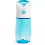 Munchkin Flip & Go šalica sa slamkom 18 m+ Blue 355 ml