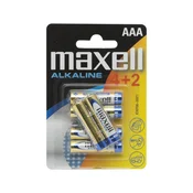 Maxell AAA alkalne baterije 4+2 komada/pakiranje 18734