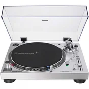 Gramofon Audio-Technica AT-LP120X, srebrn