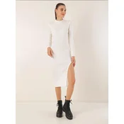Bigdart Pletena obleka Strickkleider bela