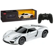 slomart RC avto RASTAR Porsche 918 Spyder 1:24, srebrn