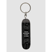 Blue Tomato Skate Keychain black not a crime