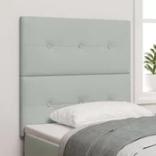 Uzglavlje Svijetlo siva 100 cm Baršun
