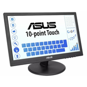 Monitor ASUS VT168HR 15.6/TN,touch/1366x768/60Hz/5ms GtG/VGA,HDMI/VESA/crna (90LM02G1-B04170)
