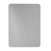 SAPHO ISHAPE bakrove brezčrno ogledalo 50x70cm, vijugasti robovi, korozijska zaščita