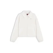 Tommy Jeans Prehodna jakna bela