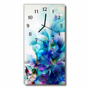 tulup.si Steklena navpična ura Vzorec barve grafike 30x60 cm