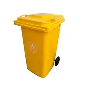 Koš za odpadke 240L rumene barve