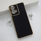 Maska Fresh Electroplated za Motorola Moto E14/ G04/ G04S/ G24/ G24 Power crna