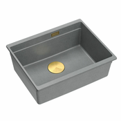 granitni umivalnik Logan 100 Grey Metallic