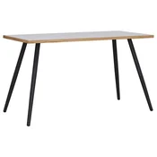 P & B Pisalna Miza Salia T50, Barva Hrasta, Bela, 110x50cm