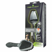 Dvostranska krtača FURminator Dual GROOMING BRUSH 2in1