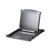 Aten CL1000M-ATA-DNG PS/2 VGA 17 LCD Konzola with Scandinavian keyboard