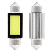 slomart AMiO LED žarnici Canbus FESTOON C5W 39mm (3xCOB) - bela 12V