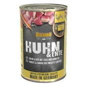 BELCANDO Vlažna hrana za pse, Piletina i pacetina, 400g