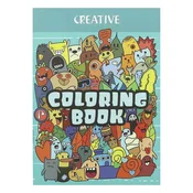 CREATIVE Knjiga za bojanje cudovišta, 16 stranica, 75306
