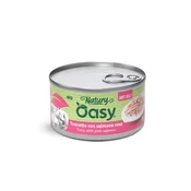 Oasy Cat Natury Adult fileji v želeju, konzerva - tuna in losos - 85 g 85 g