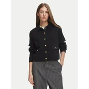 Tommy Hilfiger Pletena jopica WW0WW51426 Črna Regular Fit