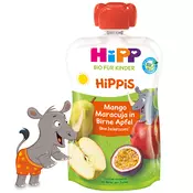 HIPP Hippis Vocni pire za decu Kruška i jabuka sa mangom i marakujom 12M+, 100g