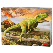Djecje drvene kocke Goki - Dinosauri