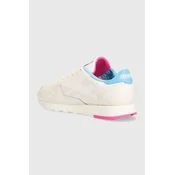 Usnjene superge Reebok Classic Classic Leather bež barva, 100074620