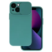 Onasi Lens Cover silikonski ovitek zaščita za Samsung Galaxy A14 - zelen