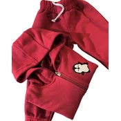 Divars Komplet trenerka za bebe Pingvin, Bordo