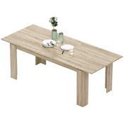 Homestar Raztegljiva jedilna miza 180x90x766 cm hrast