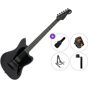 PSD Guitars JM-100B Standard SET Open Pore Black Električna kitara