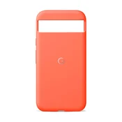 GOOGLE Google, Ovitek za Google Pixel 8a, združljiv z brezžičnim polnjenjem, Rdeča, (5000065573)