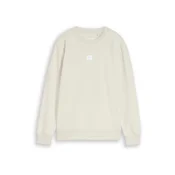 TOM TAILOR Sweater majica bijela / bijela