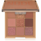 Huda Beauty Nude Obsessions paleta senčil za oči medium 34 g