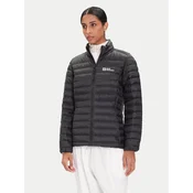 Jack Wolfskin Puhovka Pilvi 1207761 Črna Regular Fit