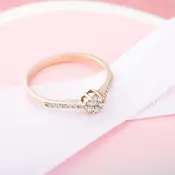 Verenicki prsten sa cvetnim dijamantima