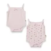 Baby Cosy bodi bretela, set 2/1, devojcice