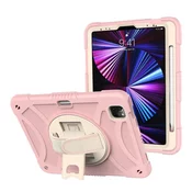Ohišje za iPad Air 4/5 10,9 s stojalom in držalom za pisalo Roza