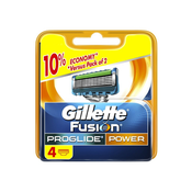 Gillette Fusion Proglide Power náhradní břity 4 ks pro muže